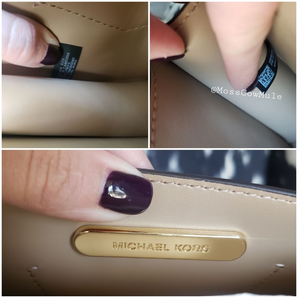 *SOLD* Authentic Michael Kors Maple Studded Sm Satchel Crossbody Bag - Picture 16 of 16